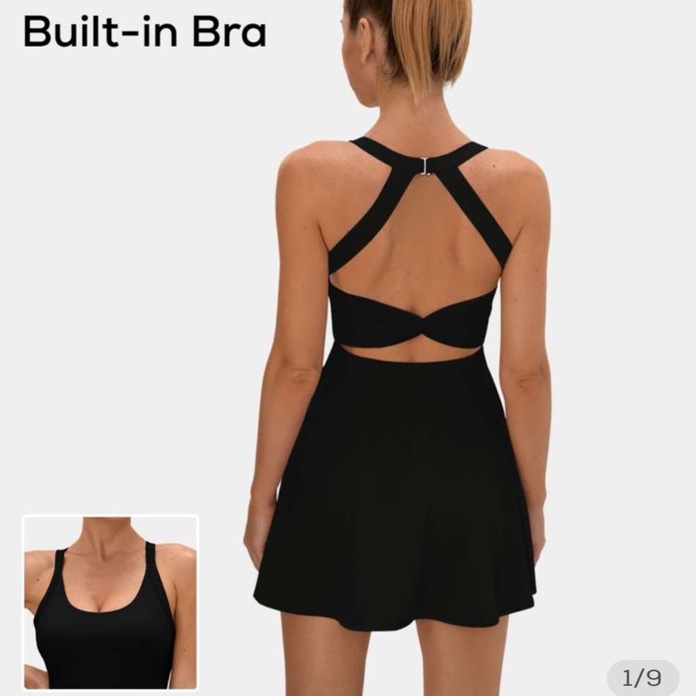 Halara Backless Cut Out Dress